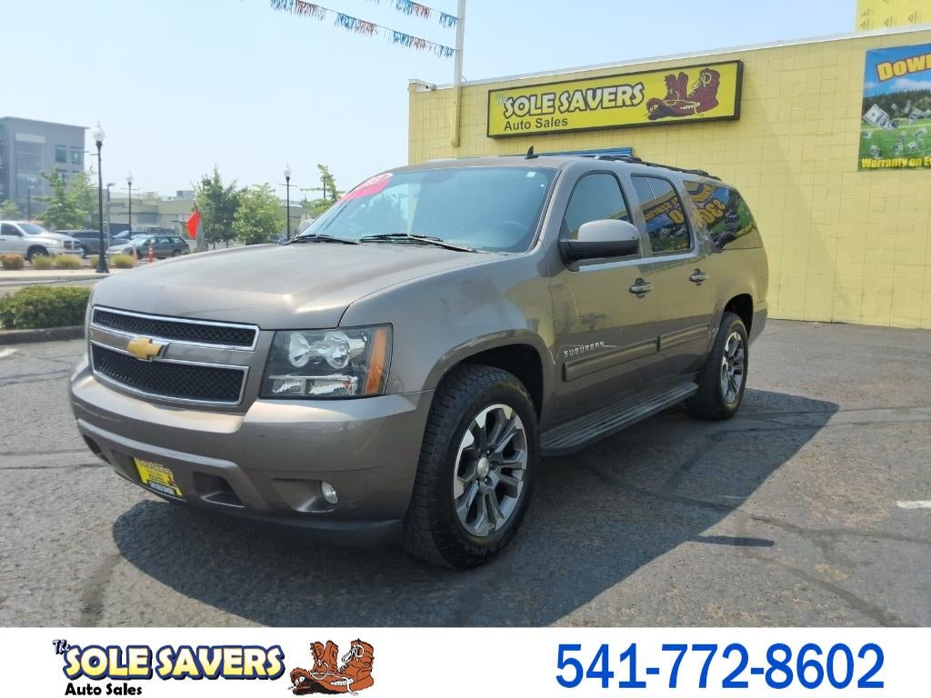 2013 Chevrolet Suburban LT in Brown — front three-quarter view