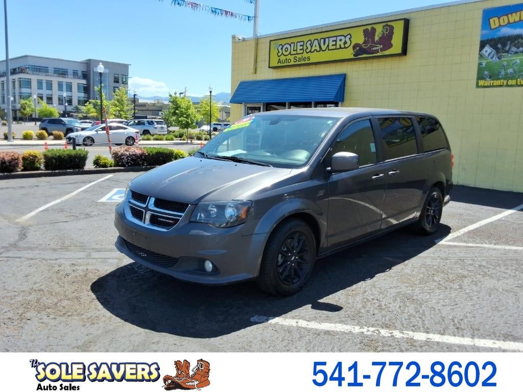 2020 Dodge Grand Caravan GT in Gray — front three-quarter view