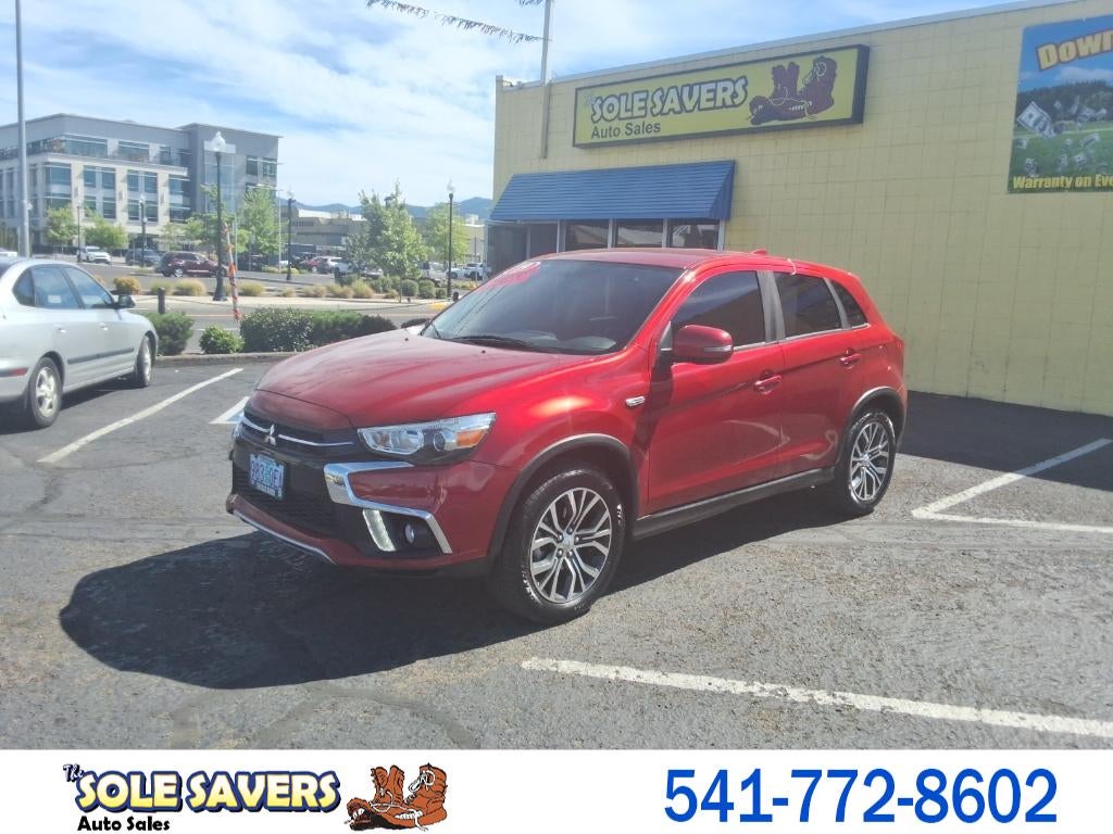 2019 Mitsubishi Outlander Sport SE 2.0 CVT in Red — front three-quarter view