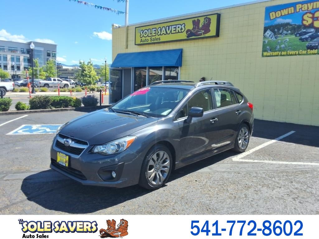2013 Subaru Impreza Sport-Ltd in Gray — front three-quarter view