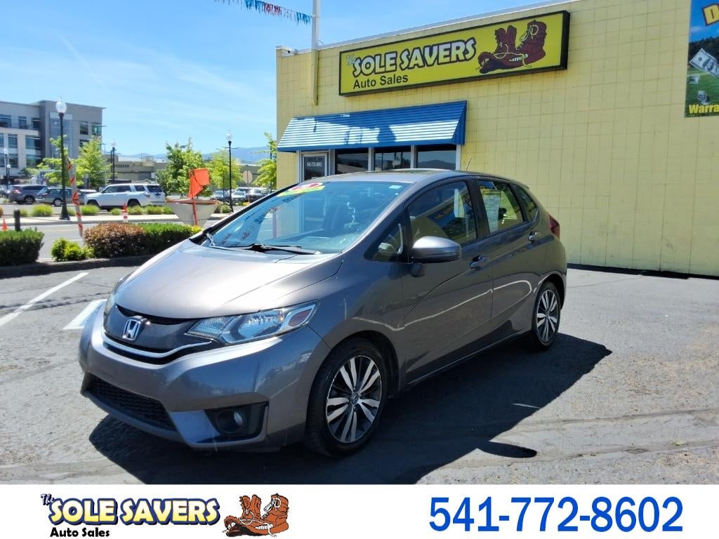 2016 Honda Fit EX in Gray — front three-quarter view