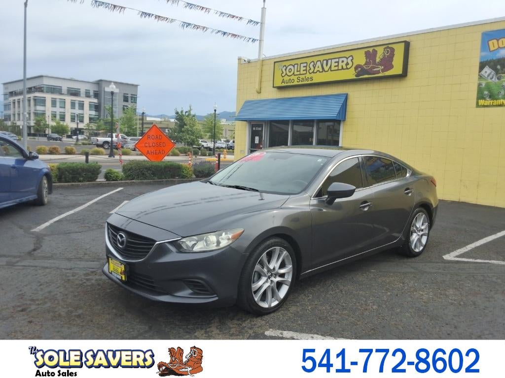 2016 Mazda Mazda6 Touring in Gray — front three-quarter view