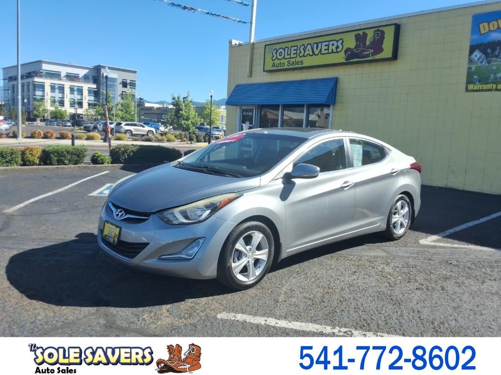 2016 Hyundai Elantra 4dr Sdn Auto Value Edition in Silver — front three-quarter view